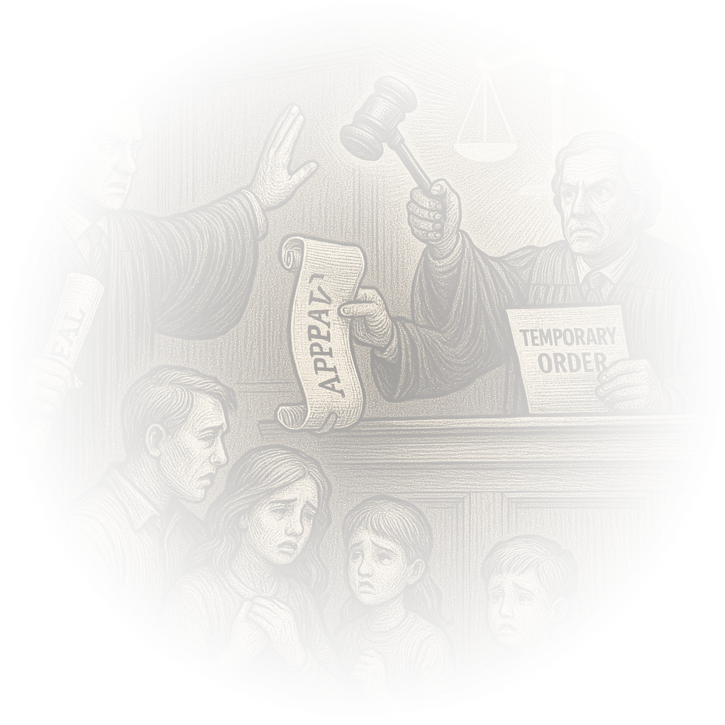 Appealable Temporary Orders