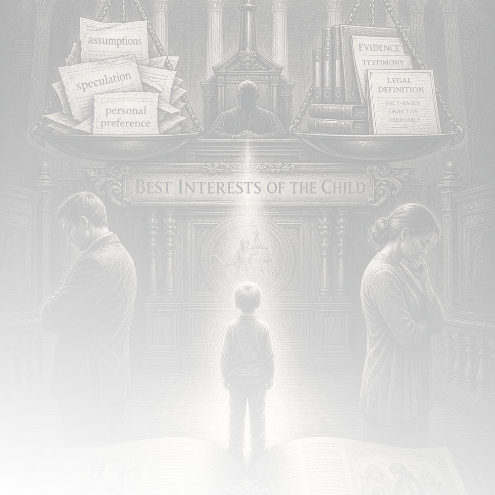 Best Interest of the Child Definition Act