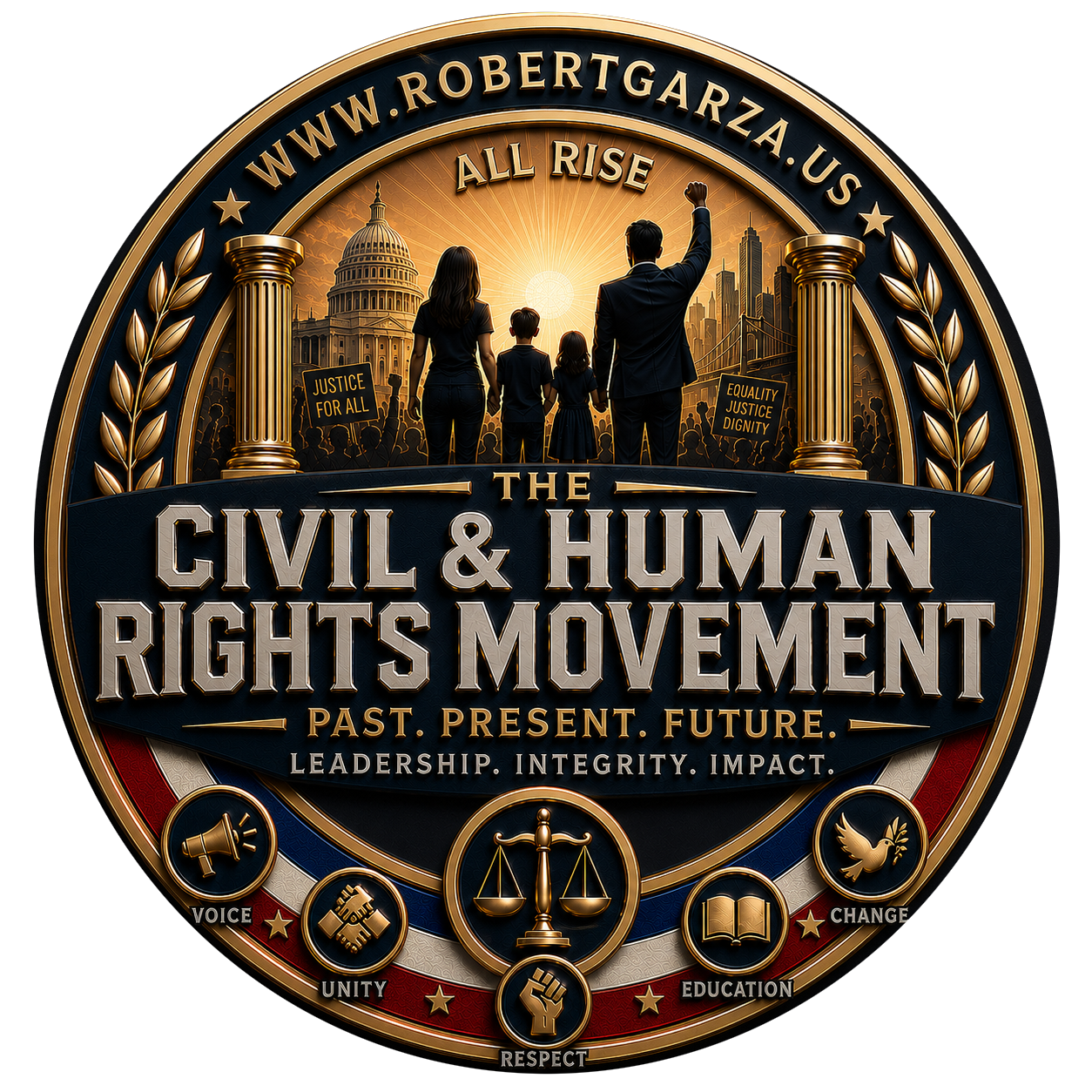 Gold challenge coin back